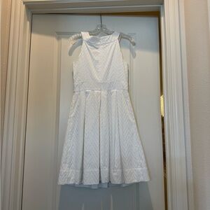 White House Black Market White Dress